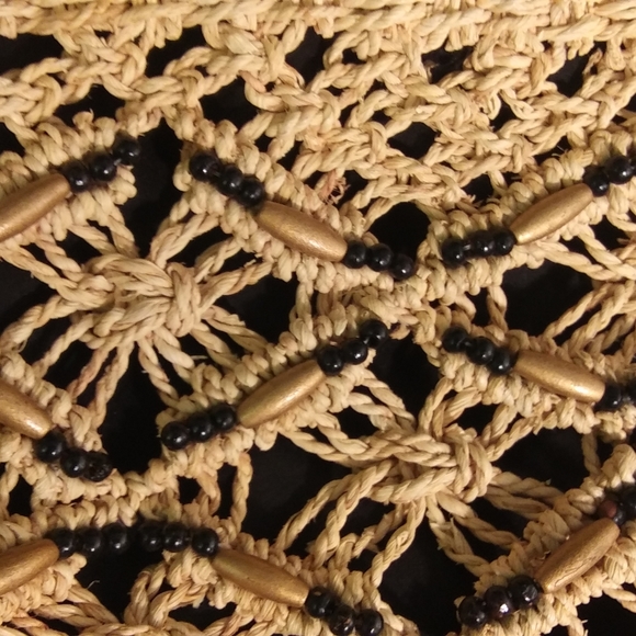 Straw Corn Husk Beach Summer Purse - Picture 6 of 8